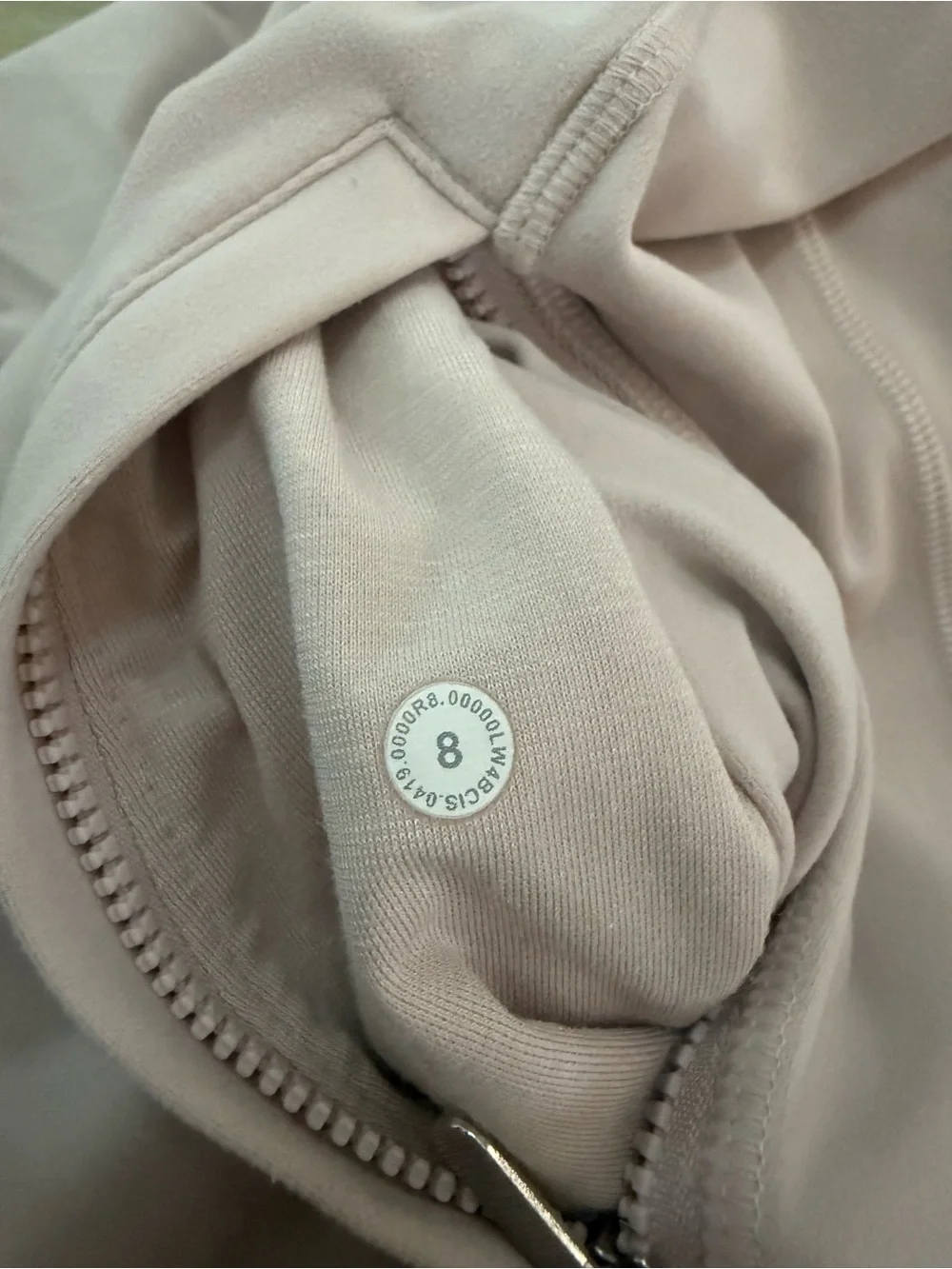 Lululemon - Light Pink is Hooded Zip-Up Jacket
